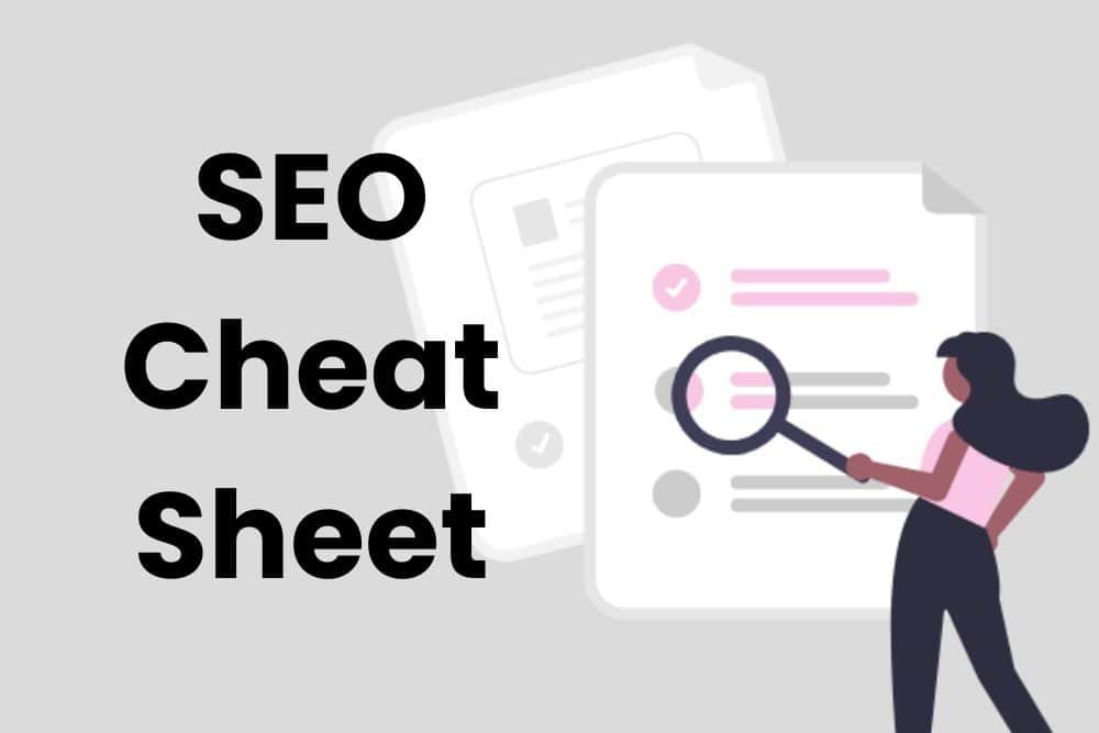 seo cheat sheet