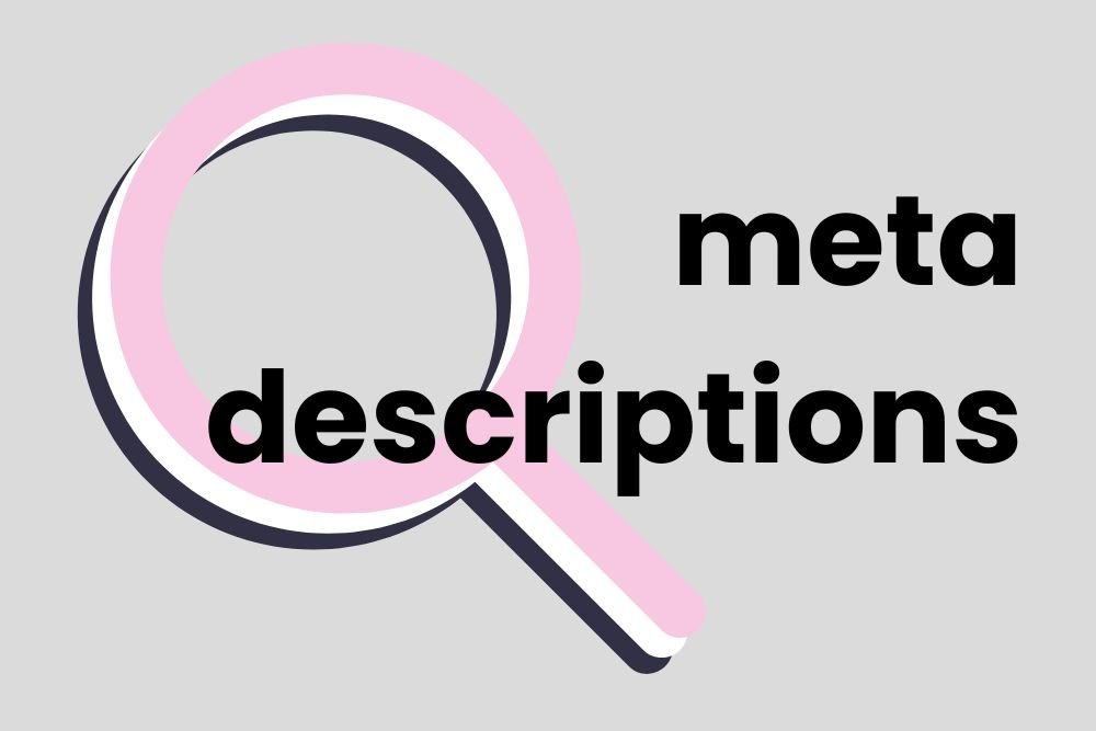 meta descriptions