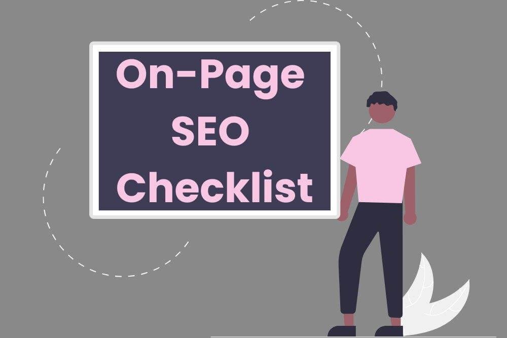 on page seo checklist