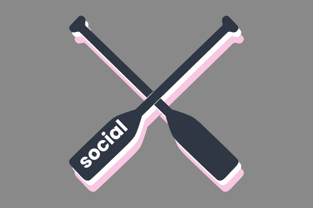 social media marketing sailboat analogy oar